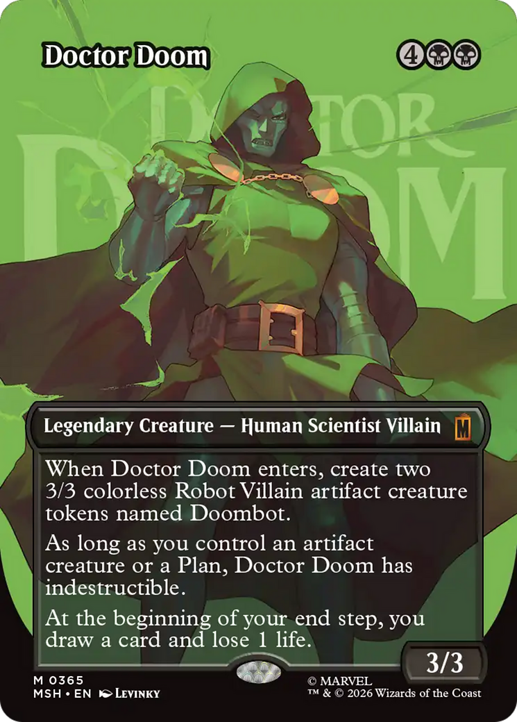 Doctor Doom (Borderless) (365) [Marvel Super Heroes] | Multizone: Comics And Games
