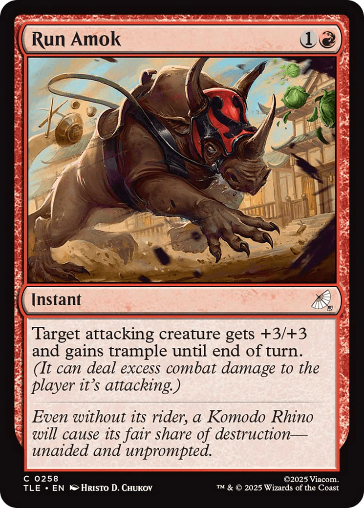 Run Amok [Avatar: The Last Airbender: Eternal-Legal] MTG Single Magic: The Gathering  | Multizone: Comics And Games
