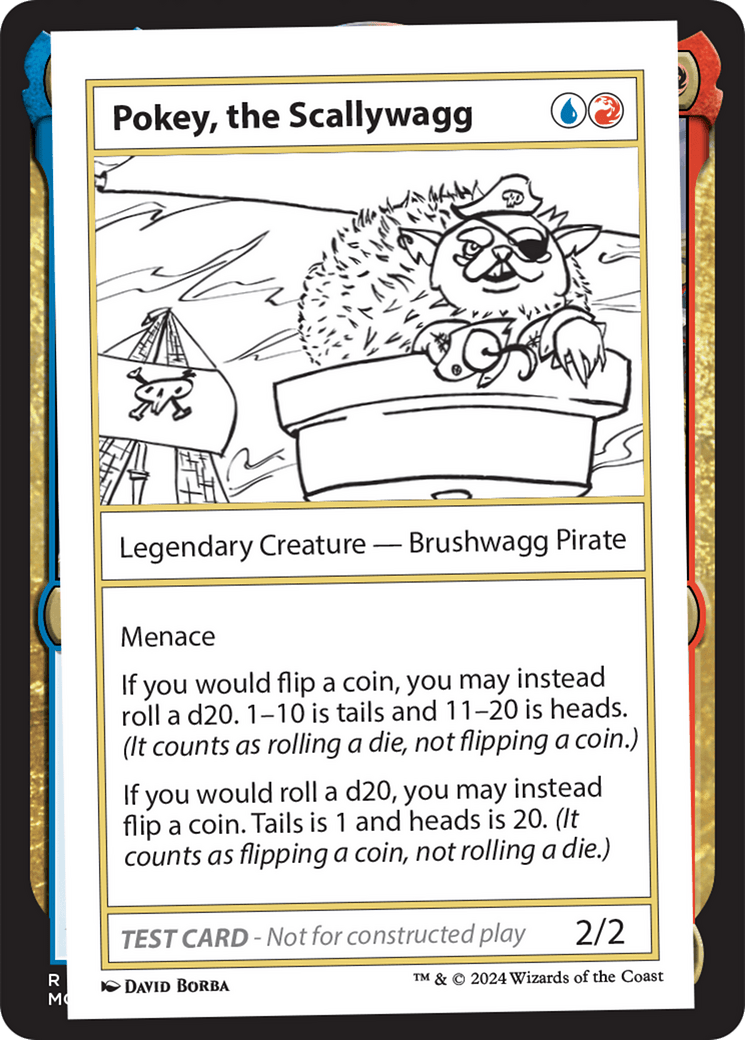 Pokey, the Scallywagg [Mystery Booster 2 Playtest Cards] MTG Single Magic: The Gathering  | Multizone: Comics And Games