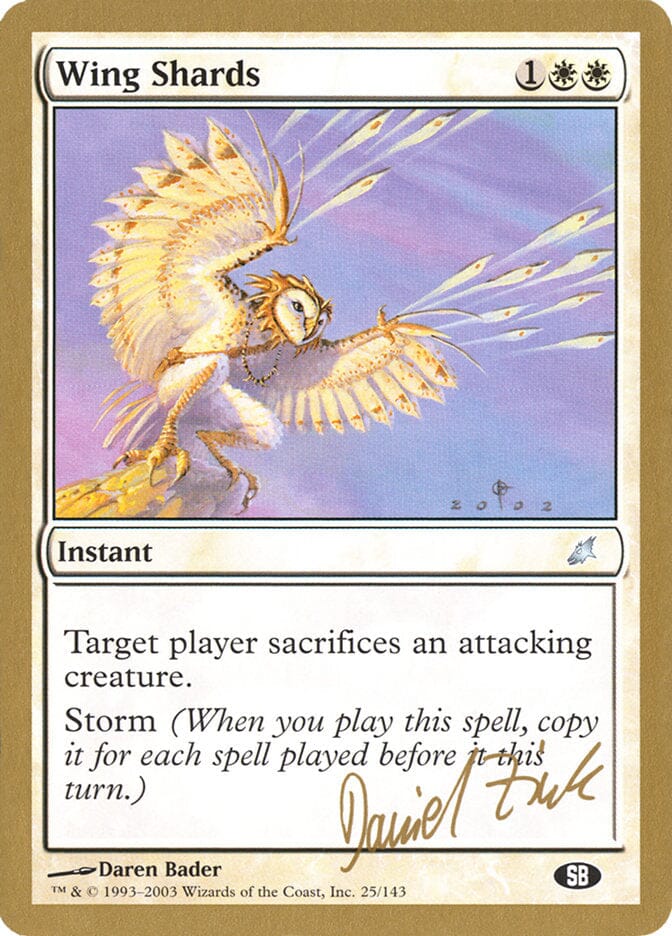 Wing Shards (Daniel Zink) (SB) [World Championship Decks 2003] MTG Single Magic: The Gathering  | Multizone: Comics And Games