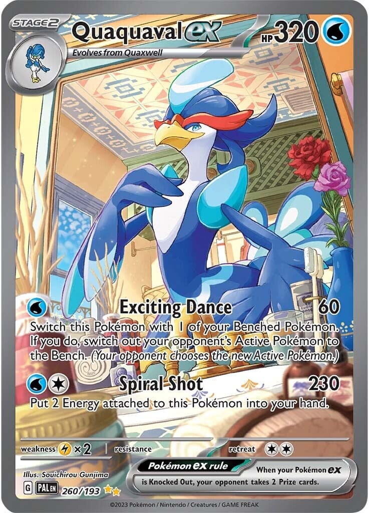 Quaquaval ex (260/193) [Scarlet & Violet: Paldea Evolved] Pokemon Single Pokémon  | Multizone: Comics And Games