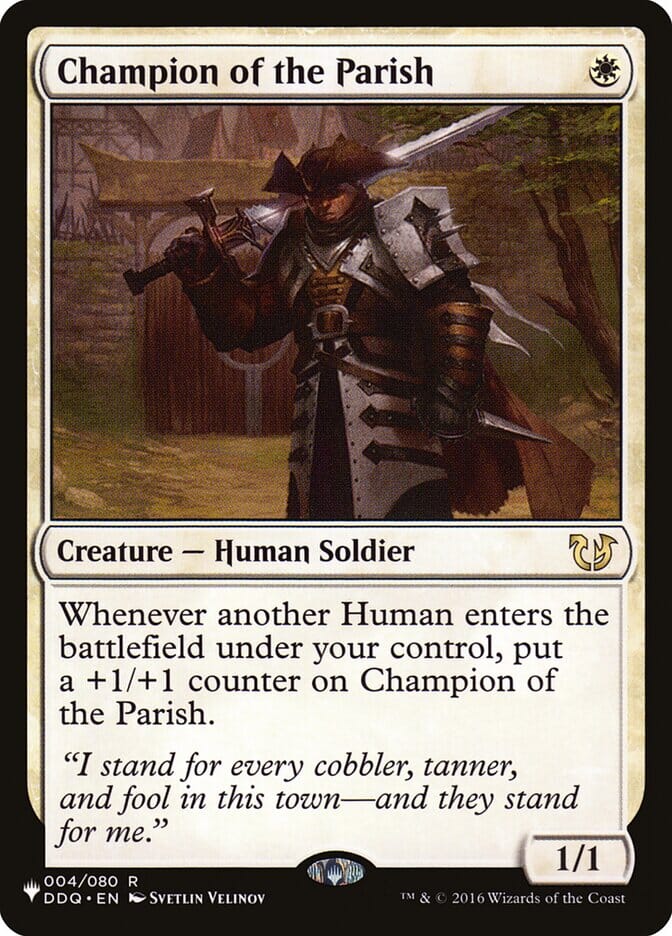 Champion of the Parish [The List] MTG Single Magic: The Gathering  | Multizone: Comics And Games