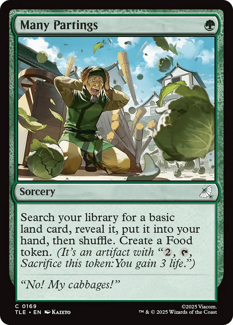 Many Partings [Avatar: The Last Airbender: Eternal-Legal] MTG Single Magic: The Gathering  | Multizone: Comics And Games