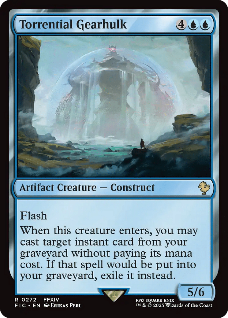 Torrential Gearhulk [FINAL FANTASY Commander] MTG Single Magic: The Gathering  | Multizone: Comics And Games