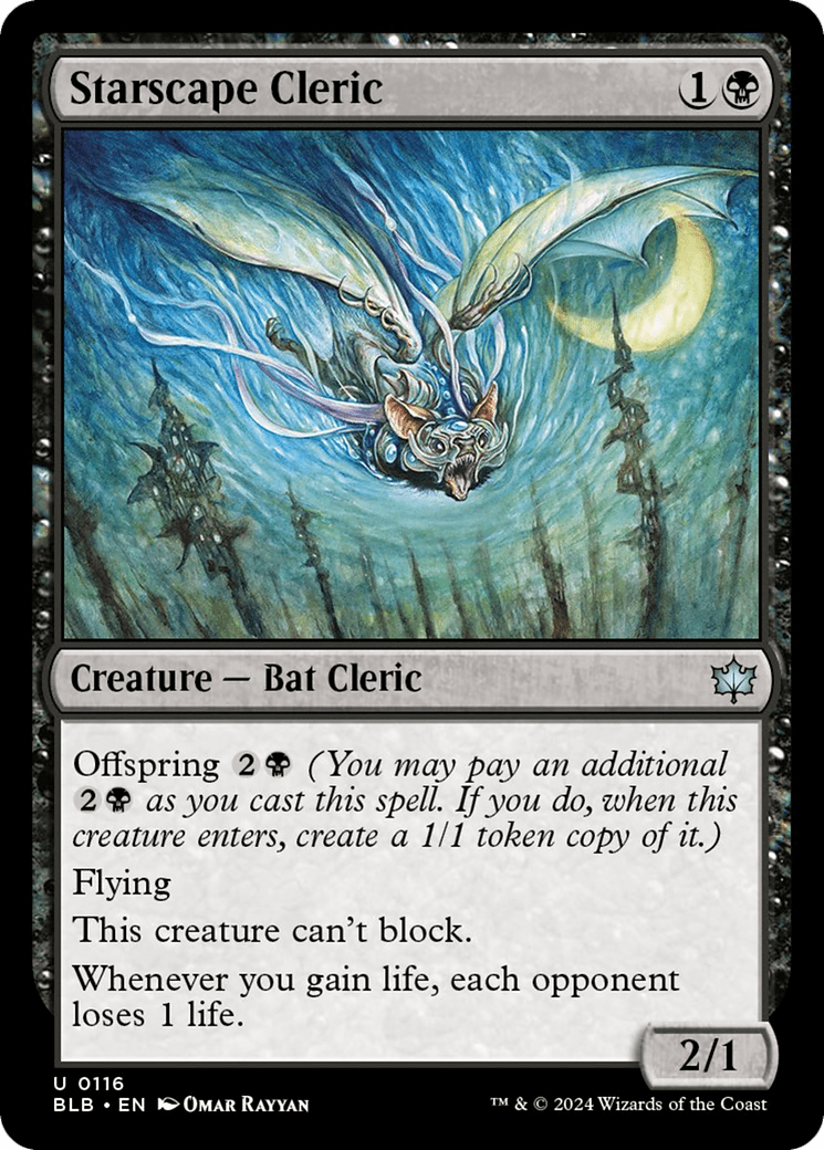 Starscape Cleric [Bloomburrow] MTG Single Magic: The Gathering  | Multizone: Comics And Games