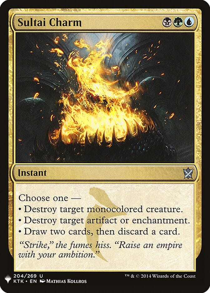 Sultai Charm [Mystery Booster] MTG Single Magic: The Gathering  | Multizone: Comics And Games