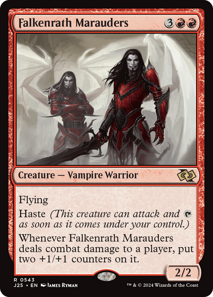 Falkenrath Marauders [Foundations Jumpstart] MTG Single Magic: The Gathering  | Multizone: Comics And Games