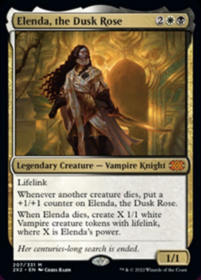 Elenda, the Dusk Rose [Double Masters 2022] MTG Single Magic: The Gathering  | Multizone: Comics And Games