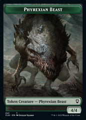 Phyrexian Beast // Wurm Double-Sided Token [Commander Legends: Battle for Baldur's Gate Tokens] MTG Single Magic: The Gathering  | Multizone: Comics And Games