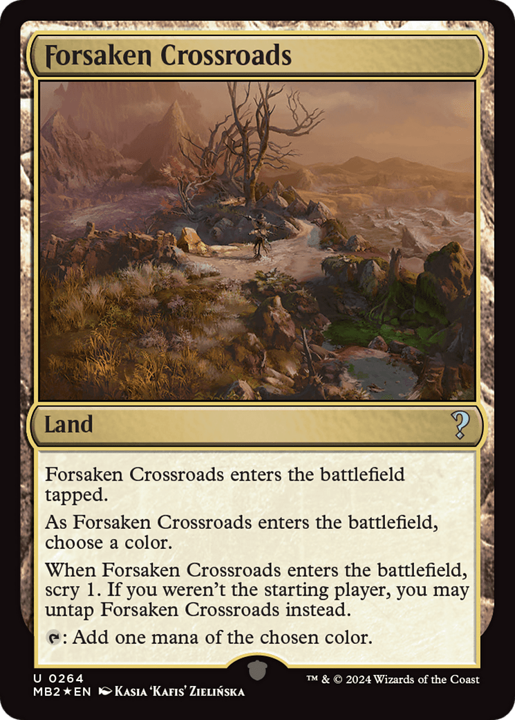 Forsaken Crossroads [Mystery Booster 2] MTG Single Magic: The Gathering  | Multizone: Comics And Games