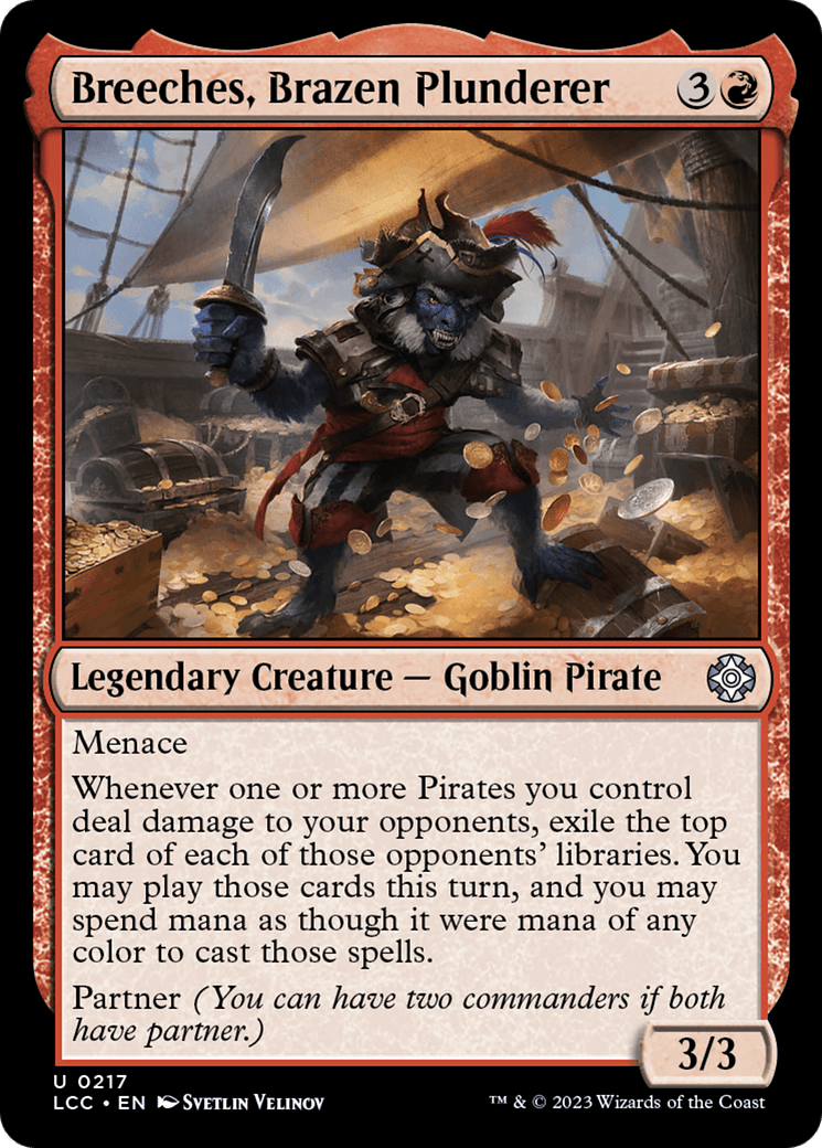 Breeches, Brazen Plunderer [The Lost Caverns of Ixalan Commander] MTG Single Magic: The Gathering  | Multizone: Comics And Games
