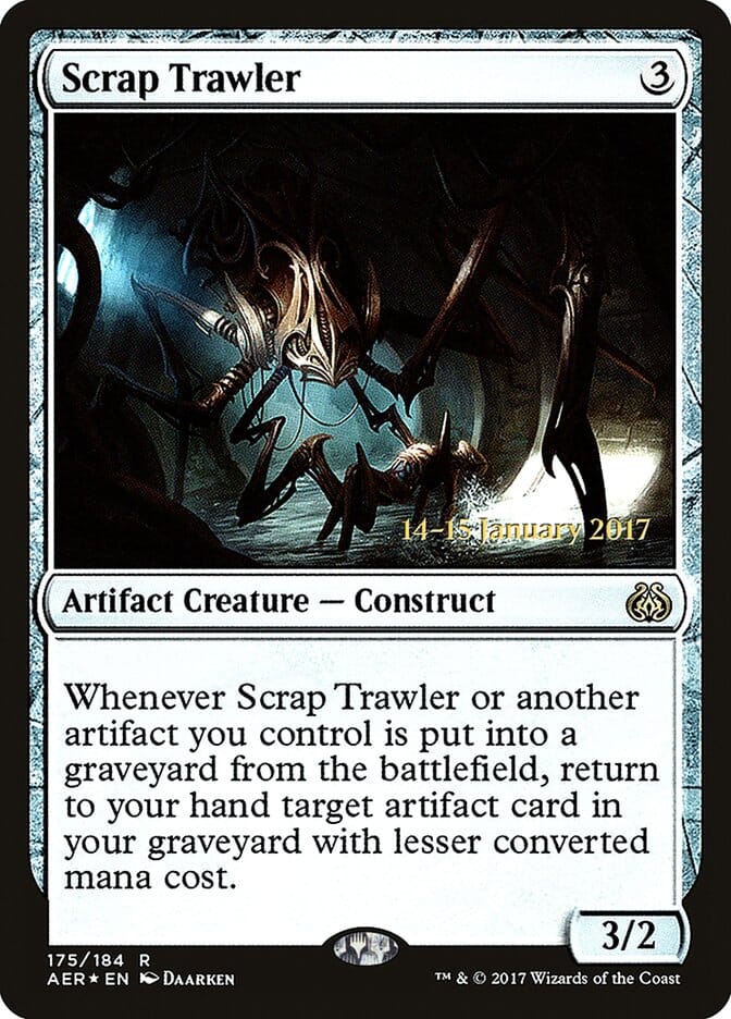 Scrap Trawler [Aether Revolt Prerelease Promos] MTG Single Magic: The Gathering  | Multizone: Comics And Games