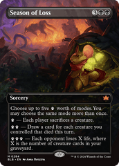 Season of Loss (Borderless) [Bloomburrow] MTG Single Magic: The Gathering  | Multizone: Comics And Games
