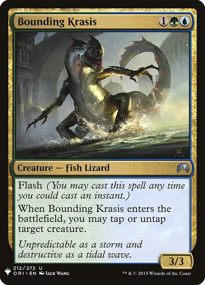 Bounding Krasis [Mystery Booster] MTG Single Magic: The Gathering  | Multizone: Comics And Games