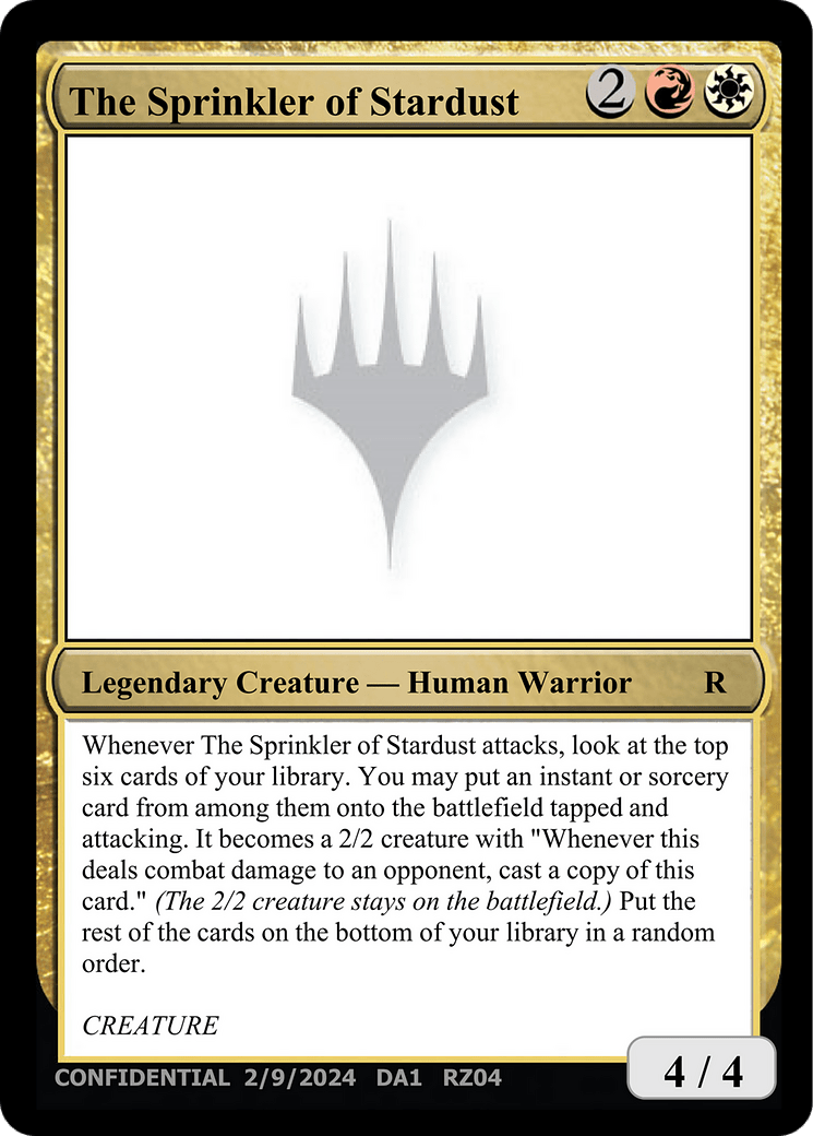 The Sprinkler of Stardust [Unknown Event] MTG Single Magic: The Gathering  | Multizone: Comics And Games