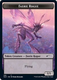 Faerie Rogue Token (015) [Secret Lair Drop Series] MTG Single Magic: The Gathering  | Multizone: Comics And Games