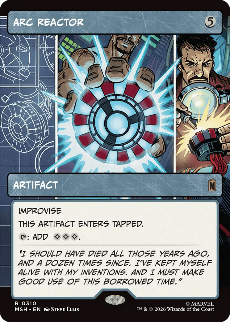Arc Reactor (Borderless) [Marvel Super Heroes] | Multizone: Comics And Games