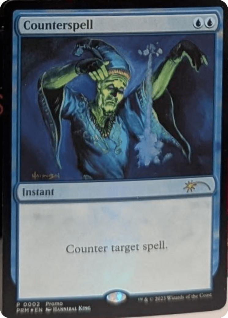 Counterspell (Graphic Novel Insert) [Media Promos] MTG Single Magic: The Gathering  | Multizone: Comics And Games