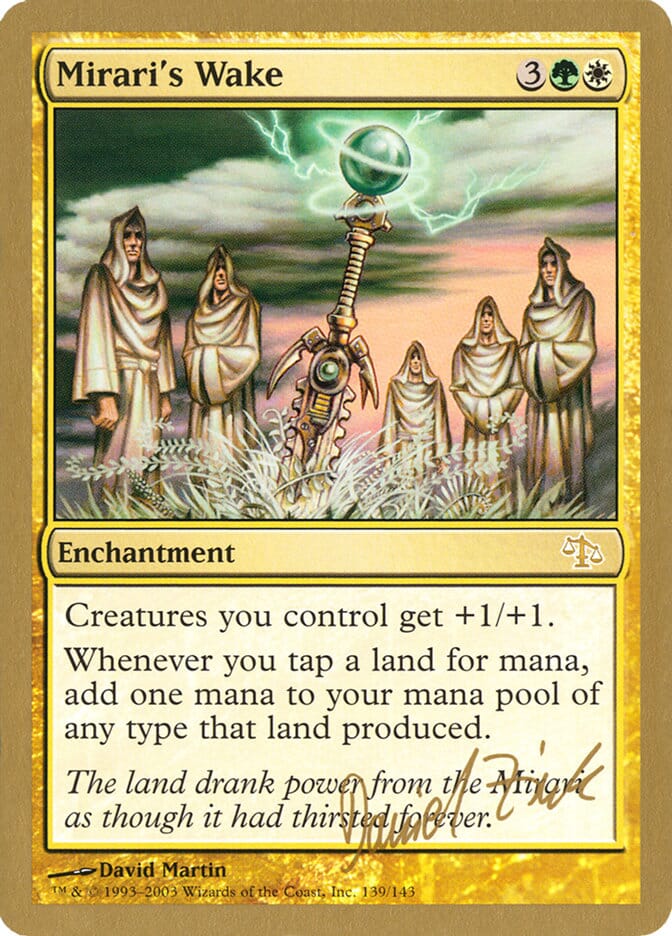 Mirari's Wake (Daniel Zink) [World Championship Decks 2003] MTG Single Magic: The Gathering  | Multizone: Comics And Games