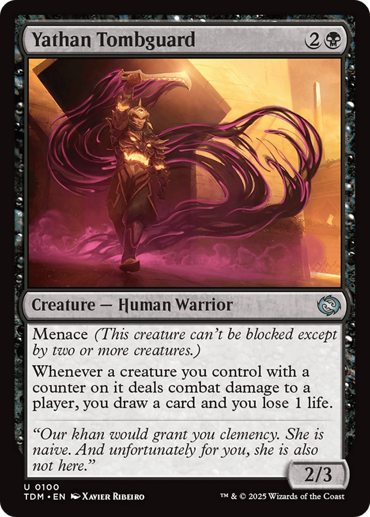 Yathan Tombguard [Tarkir: Dragonstorm] MTG Single Magic: The Gathering  | Multizone: Comics And Games