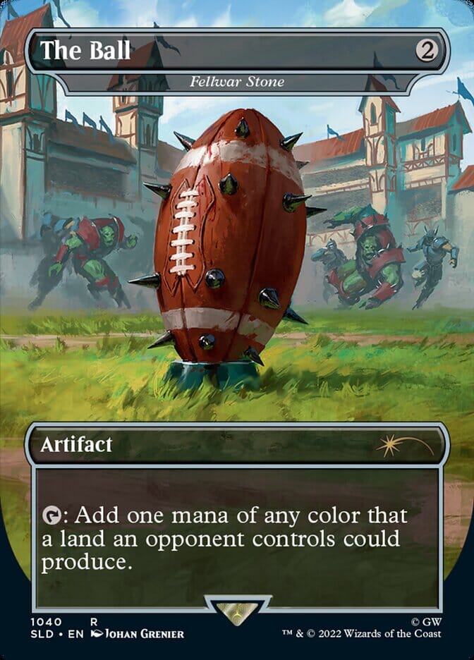 The Ball - Fellwar Stone (Borderless) [Secret Lair Drop Series] MTG Single Magic: The Gathering  | Multizone: Comics And Games