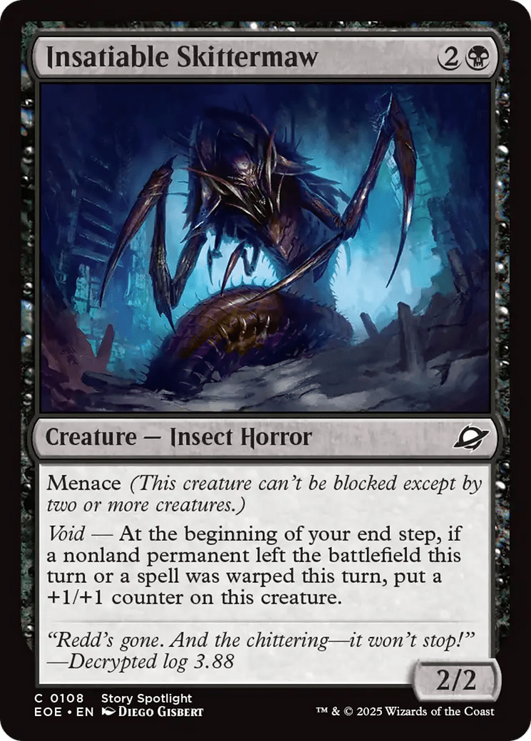Insatiable Skittermaw [Edge of Eternities] MTG Single Magic: The Gathering  | Multizone: Comics And Games