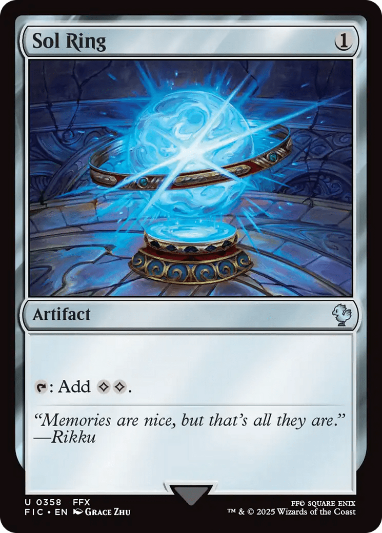Sol Ring (0358) [FINAL FANTASY Commander] MTG Single Magic: The Gathering  | Multizone: Comics And Games