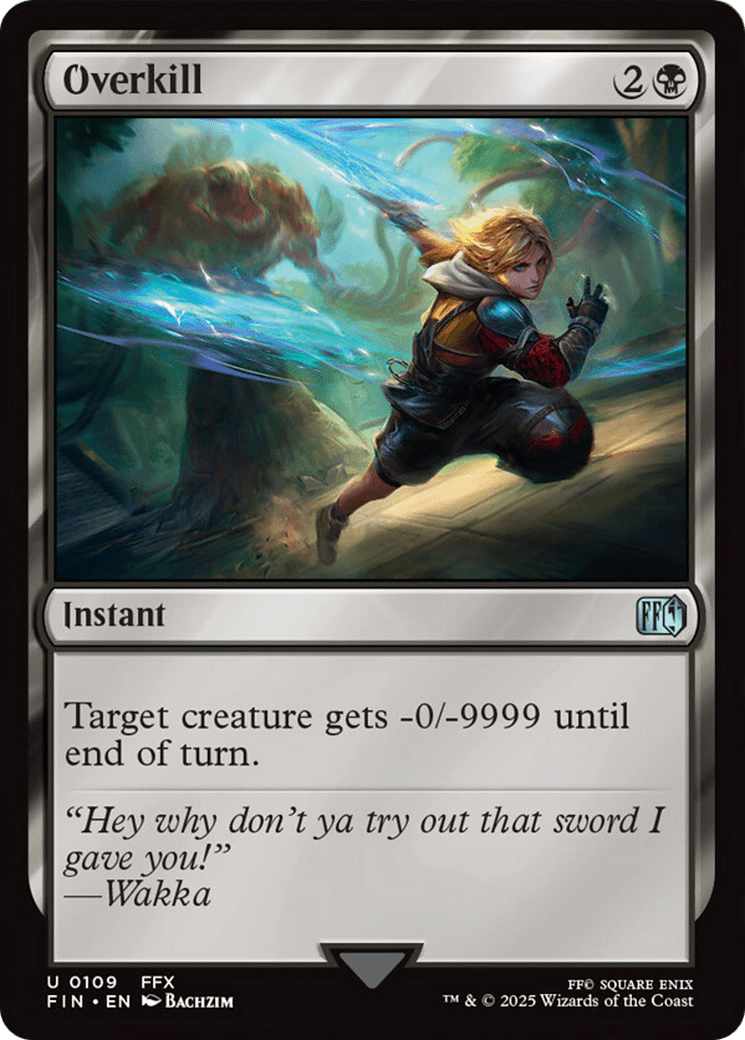 Overkill [FINAL FANTASY] MTG Single Magic: The Gathering  | Multizone: Comics And Games