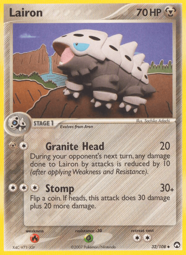 Lairon (32/108) [EX: Power Keepers] Pokemon Single Pokémon  | Multizone: Comics And Games