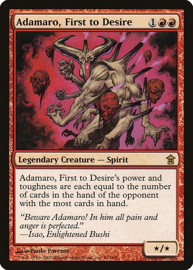 Adamaro, First to Desire [Saviors of Kamigawa] MTG Single Magic: The Gathering  | Multizone: Comics And Games