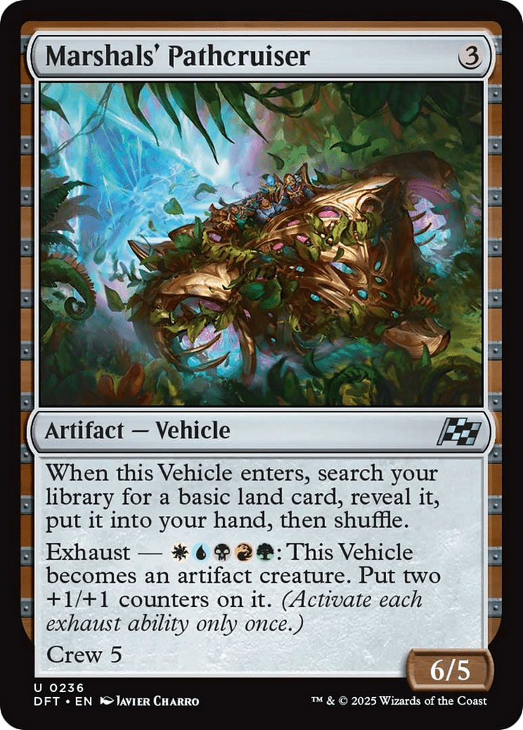 Marshals' Pathcruiser [Aetherdrift] MTG Single Magic: The Gathering  | Multizone: Comics And Games
