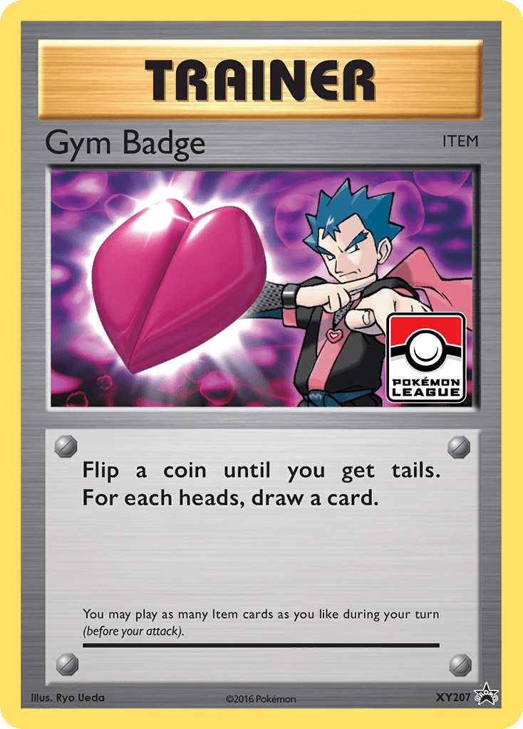 Gym Badge (XY207) (Koga) [XY: Black Star Promos] Pokemon Single Pokémon  | Multizone: Comics And Games