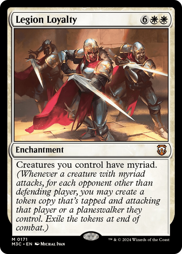 Legion Loyalty (Ripple Foil) [Modern Horizons 3 Commander] MTG Single Magic: The Gathering  | Multizone: Comics And Games