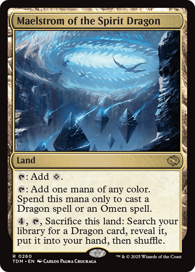 Maelstrom of the Spirit Dragon [Tarkir: Dragonstorm] MTG Single Magic: The Gathering  | Multizone: Comics And Games