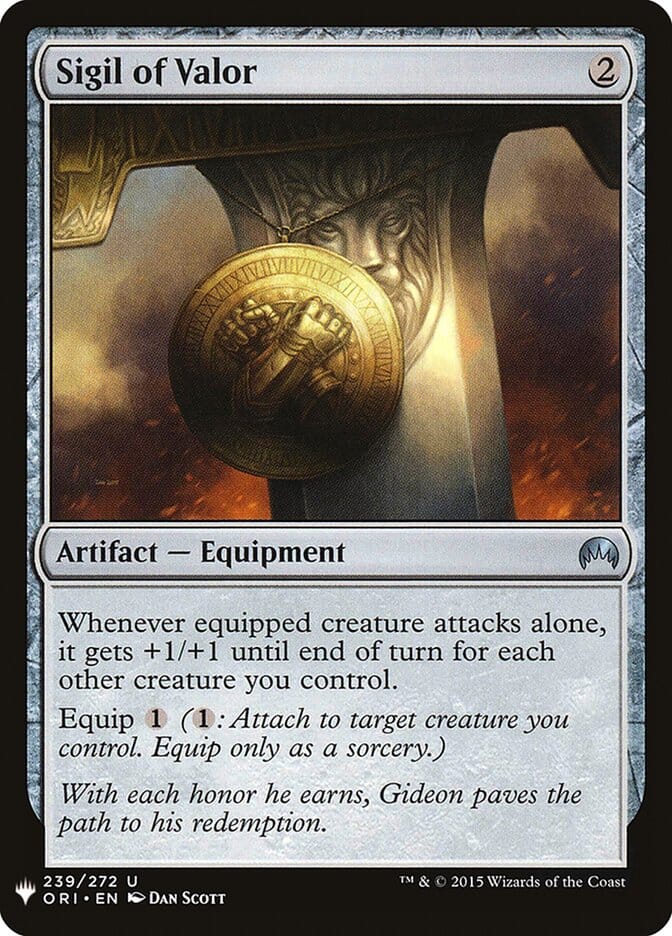 Sigil of Valor [Mystery Booster] MTG Single Magic: The Gathering  | Multizone: Comics And Games