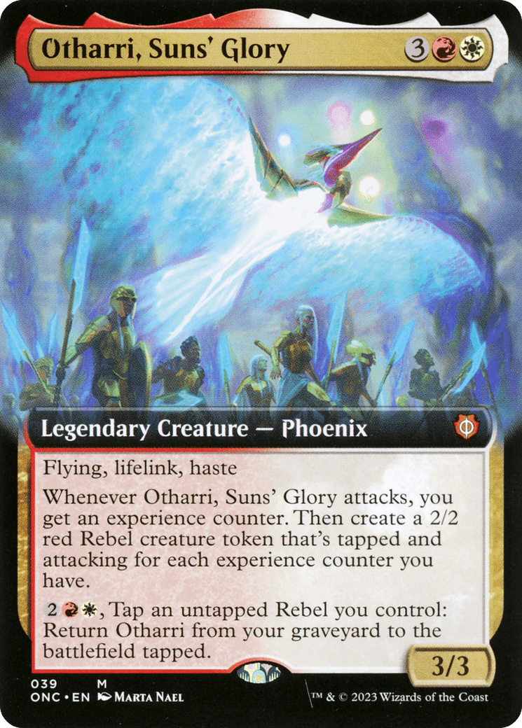 Otharri, Suns' Glory (Extended Art) [Phyrexia: All Will Be One Commander] MTG Single Magic: The Gathering  | Multizone: Comics And Games