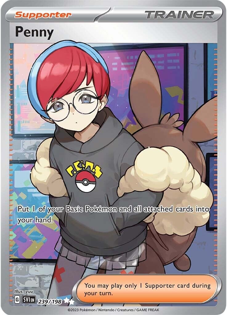 Penny (239/198) [Scarlet & Violet: Base Set] Pokemon Single Pokémon  | Multizone: Comics And Games