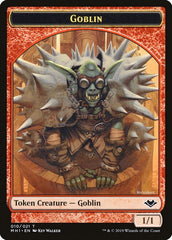 Marit Lage (006) // Goblin (010) Double-Sided Token [Modern Horizons Tokens] MTG Single Magic: The Gathering  | Multizone: Comics And Games