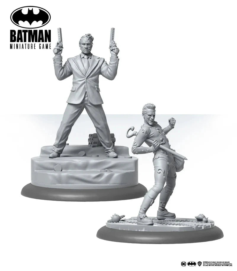 Two-Face & Riddler (Batman Forever) Batman Miniature Game Knight Models  | Multizone: Comics And Games