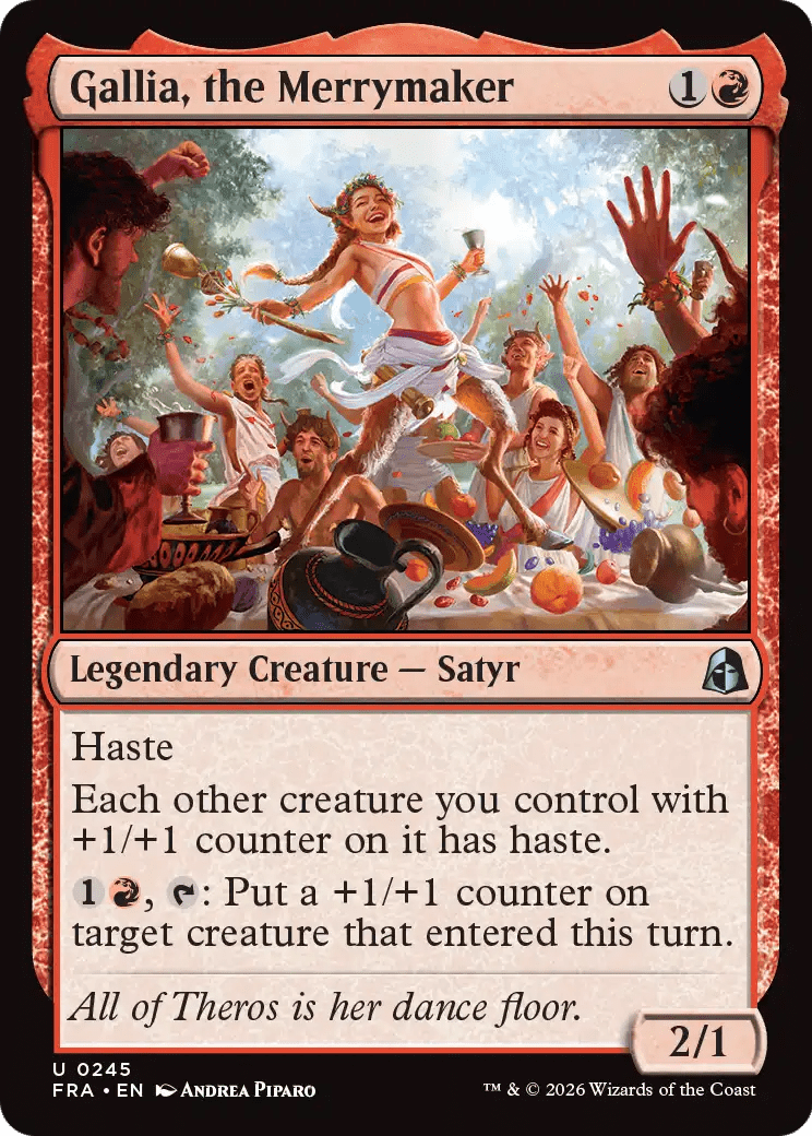 Gallia, the Merrymaker [Reality Fracture] MTG Single Magic: The Gathering  | Multizone: Comics And Games