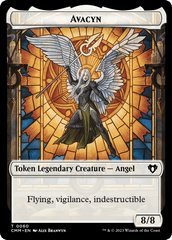 Copy (54) // Avacyn Double-Sided Token [Commander Masters Tokens] MTG Single Magic: The Gathering  | Multizone: Comics And Games