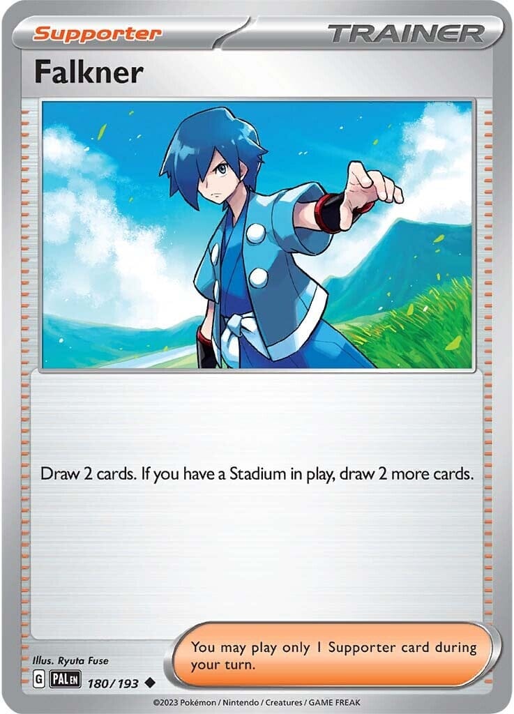 Falkner (180/193) [Scarlet & Violet: Paldea Evolved] Pokemon Single Pokémon  | Multizone: Comics And Games