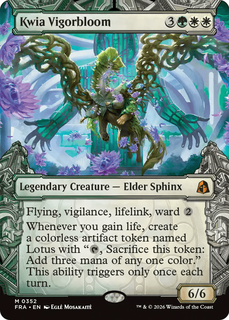 Kwia Vigorbloom (Showcase) (0352) [Reality Fracture] MTG Single Magic: The Gathering  | Multizone: Comics And Games