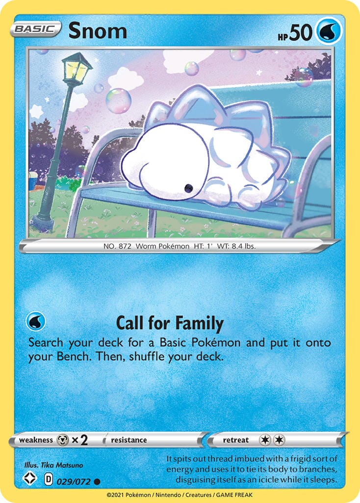 Snom (029/072) [Sword & Shield: Shining Fates] Pokemon Single Pokémon  | Multizone: Comics And Games
