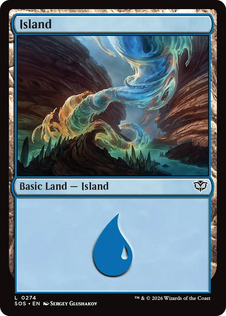 Island (0274) [Secrets of Strixhaven] MTG Single Magic: The Gathering  | Multizone: Comics And Games