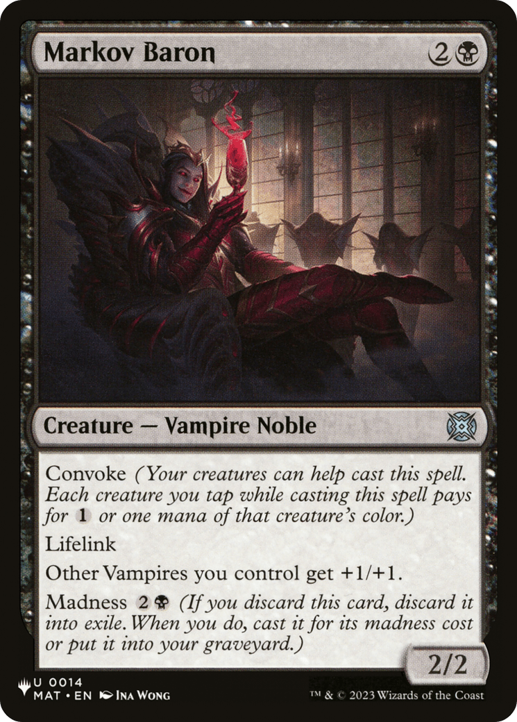 Markov Baron [The List] MTG Single Magic: The Gathering  | Multizone: Comics And Games
