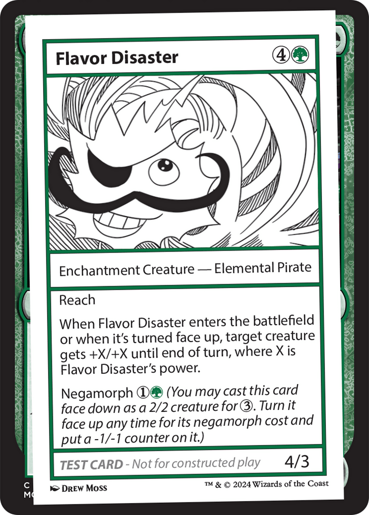 Flavor Disaster [Mystery Booster 2 Playtest Cards] MTG Single Magic: The Gathering  | Multizone: Comics And Games