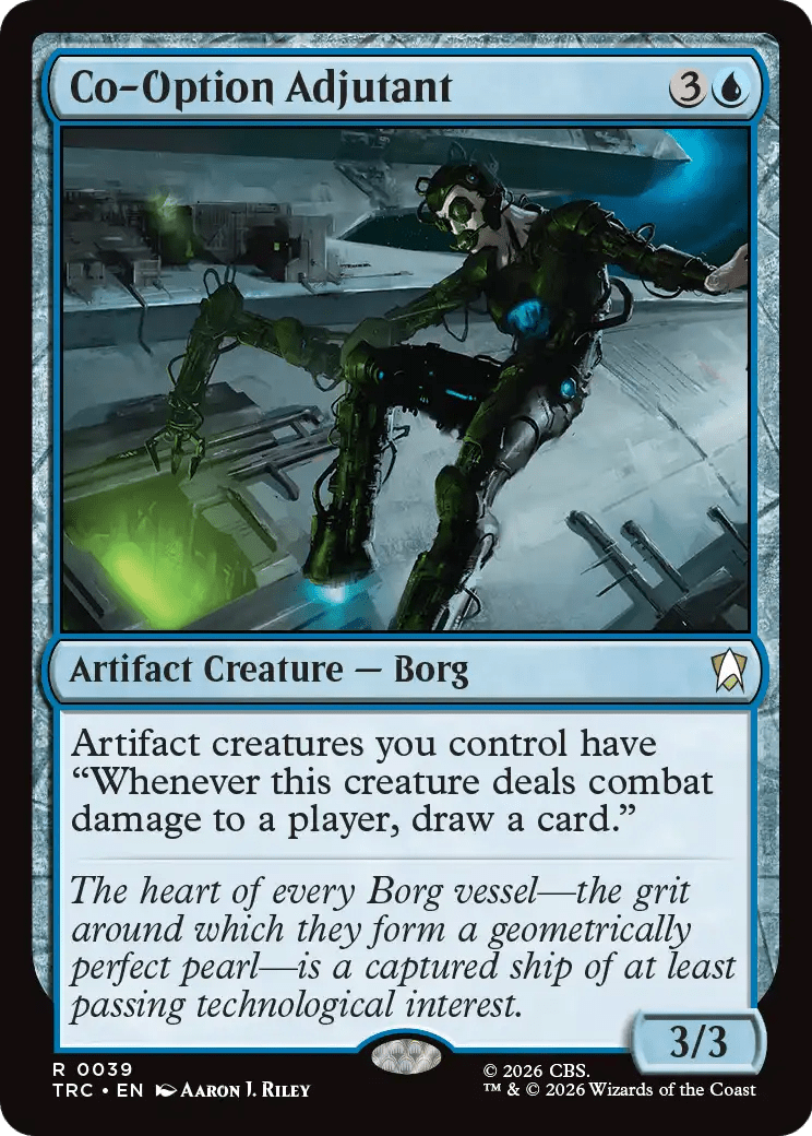 Co-Option Adjutant [Star Trek Commander] MTG Single Magic: The Gathering  | Multizone: Comics And Games