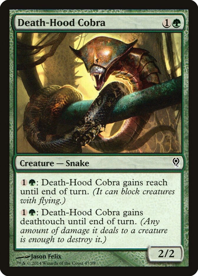 Death-Hood Cobra [Duel Decks: Jace vs. Vraska] MTG Single Magic: The Gathering  | Multizone: Comics And Games