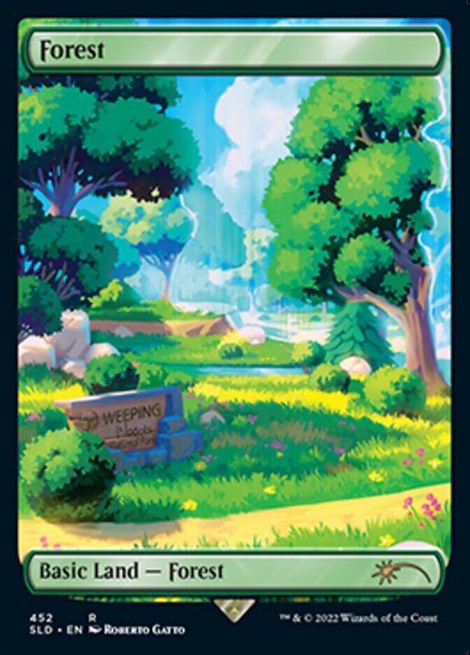 Forest (452) [Secret Lair Drop Series] MTG Single Magic: The Gathering  | Multizone: Comics And Games